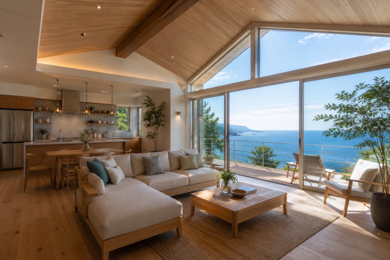 海を望む住まい